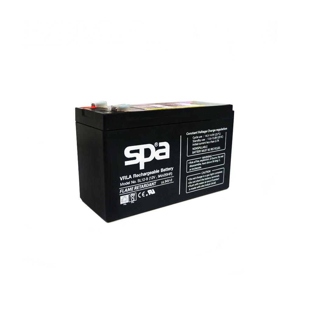 sla-battery-sl-12-9-spa-12v-9ah-แบตเตอรี่แห้ง-ออกใบกำกับภาษีได้-batterymania