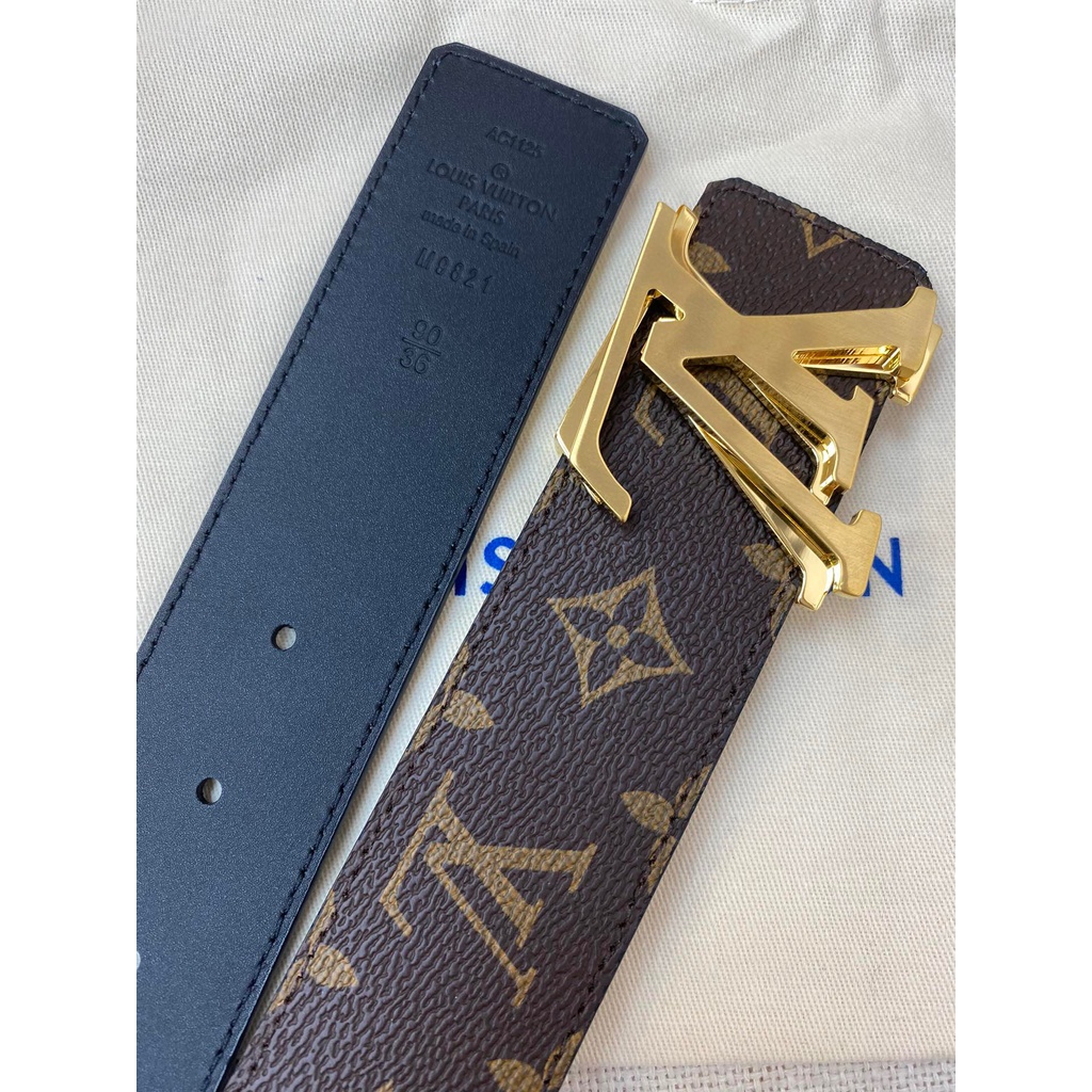 พรี-ราคา3000-lv-louis-vuitton-monogram-27657323-หนังวัว-ผู้ชาย-เข็มขัด4cm