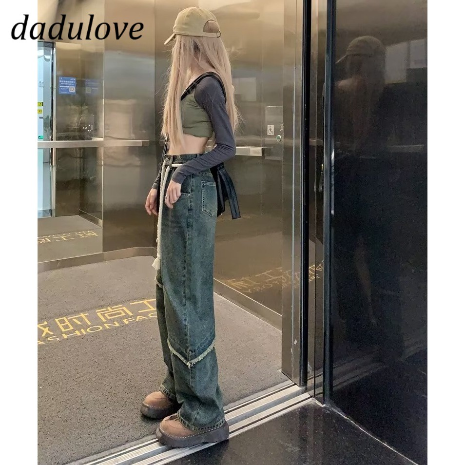 dadulove-new-korean-style-stretch-jeans-high-waist-loose-straight-leg-pants-plus-size-womens-wide-leg-pants