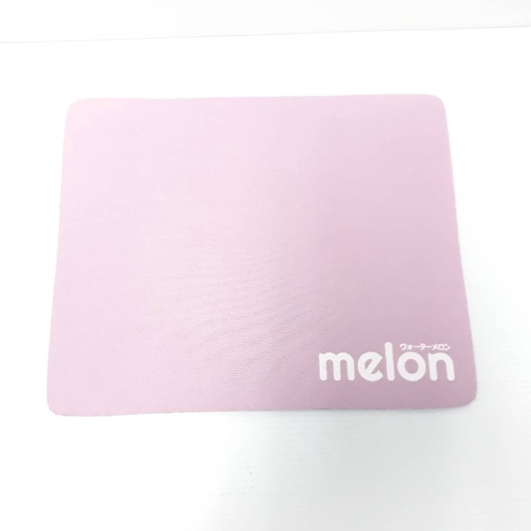 แผ่นรองเมาส์-ผ้า-สีชมพู-จำนวน1-แผ่น-melon-ออกใบกำกับภาษีได้