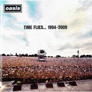 ซีดี CD OASIS TIME FLIES 1994-2009 2CD ALL THE HITS SINGLES ****made in uk ***มือ1