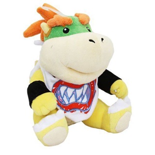 Baby Bowser Jr ตุ๊กตา Super Mario Bros ขนาด 7 นิ้ว ตุ๊กตายัดไส้ Koopa ของเล่นสําหรับเด็ก