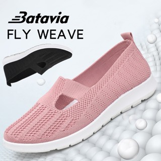 Batavia News Sports and Casual Womens Air -Style Air -รองเท้าหายใจได้  A162