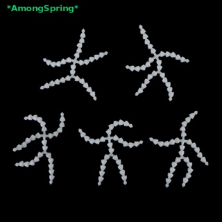 Amongspring&gt; ใหม่ ตุ๊กตาโครงกระดูก ข้อต่อขยับได้ ขนาด 10 ซม. พร้อมเสียง 7 มม.