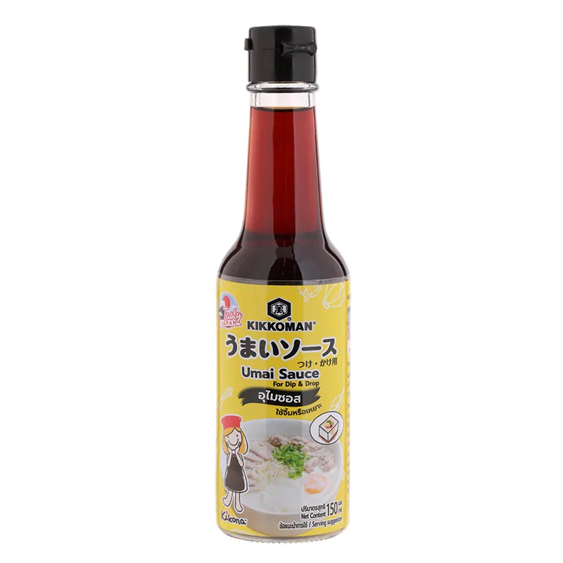 ภาพหน้าปกสินค้าKikkoman Tasty Japan Umai Sauce 150 ml. คิคโคแมน เทสตี้ เจเปน อุไมซอส 150 มล.