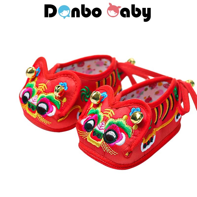 danbobaby-รองเท้าเด็กทารก-ปักลายเสือ-ปีใหม่จีน-น่ารัก