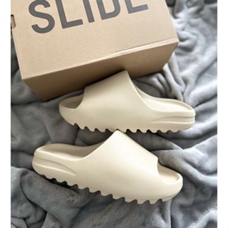 พร้อมส่ง Adidas Yeezy Slide "Bone" รองเท้าแตะ ของแท้ 100%