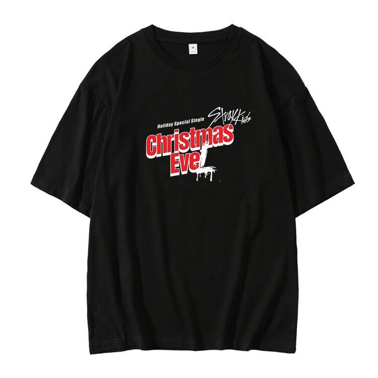 ราคาถูกstraykids-camiseta-de-manga-con-hombros-ca-dos-para-2022แบรนด์ที่มีคุณภาพสูงเสื้อยืดลำลองแขนสั้น-o-คอแฟชั่นพิมพ์ผ