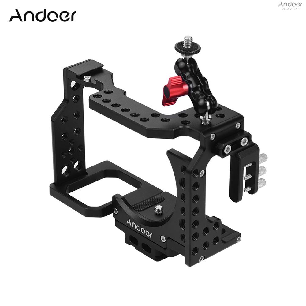 Andoer Camera Cage Video Film Movie Making Stabilizer Aluminum Alloy