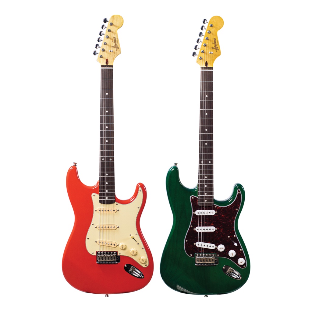 agedman-de-ville-cadillac-green-with-case-agedman-ventura-series-กีต้าร์ไฟฟ้า-electric-guitar-กีตาร์ไฟฟ้า-ทรง-strat