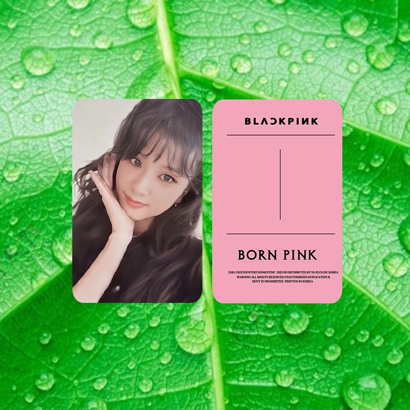 อัลบั้มใหม่-blackpink-born-pink-pink-สําหรับสะสมโฟโต้การ์ด