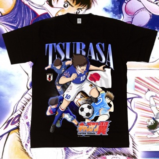 เสื้อยืด พิมพ์ลายการ์ตูนญี่ปุ่น Tsubasa Ozora Captain Tsubasa World Cup Homage Series