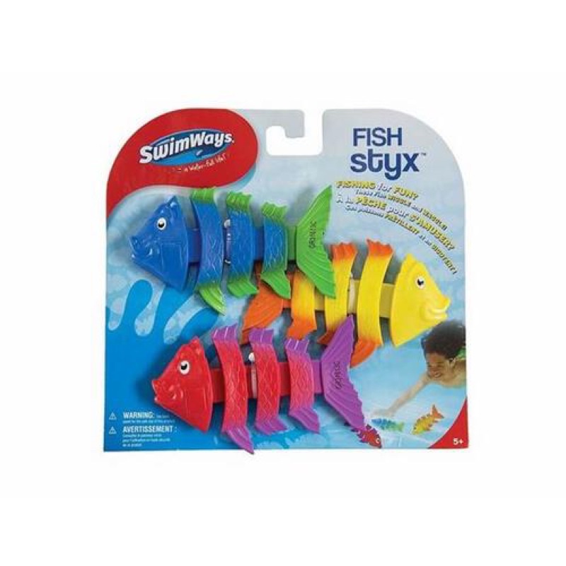 ของเล่นใต้น้ำ-ของเล่นฝึกดำน้ำ-สำหรับเด็ก-ของแท้-usa-ยี่ห้อ-swimways-fish-styx