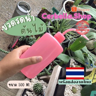 ขวดรดน้ำ ขวดรถน้ำต้นไม้ อุปกรณ์แคคตัส ขนาด500 ml ขวดรดน้ำแคคตัส ขวดรดน้ำ กระบองเพชร รดน้ำพร้อมส่ง ขวดรดน้ำต้นไม้สีชมพู