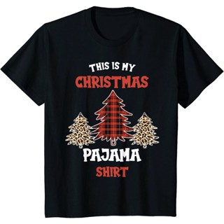 T-Shirt  เสื้อยืดผ้าฝ้ายพิมพ์ลายคริสมาสต์สําหรับผู้ชาย 2021 ชุดคริสต์มาสใหม่