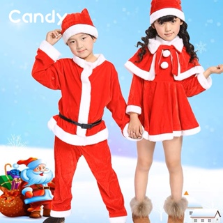 Candy Kids Candy ชุดเด็กผู้ชาย เสื้อกันหนาวเด็ก คริสมาสต์ เล่นละคร สะดวกสบาย แฟชั่น คุณภาพสูง ทันสมัย สวยงาม Trendy FS139085 36Z230909