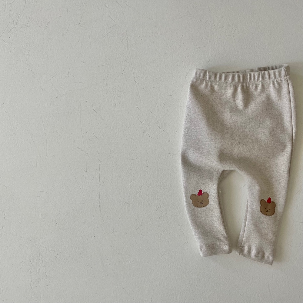 กางเกงขายาว-ลายการ์ตูนหมีน่ารัก-สําหรับเด็กอายุ-0-2-ปี