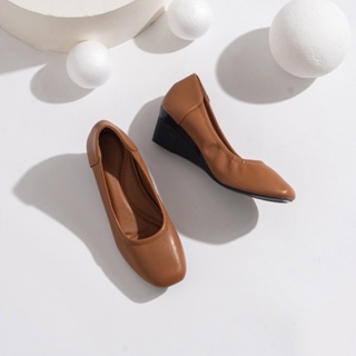 ภาพหน้าปกสินค้ารองเท้าแฟชั่น รองเท้าคัชชูส้นตัน รองเท้าเพื่อสุขภาพใส่ทำงาน รุ่น Mina (2นิ้ว)  💥 ทักแชทเพื่อเช็คสต็อกก่อนทุกครั้ง💥 ซึ่งคุณอาจชอบสินค้านี้