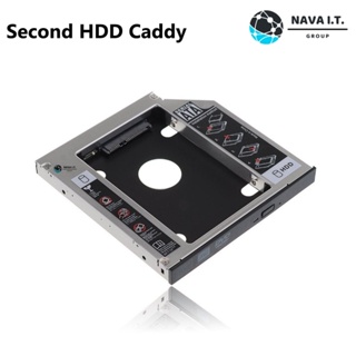 ภาพขนาดย่อของภาพหน้าปกสินค้า️กรุงเทพฯด่วน1ชั่วโมง ️ NAVA IT ถาดแปลง SECOND HDD CADDY 9/9.5/12.7MM BRACKET DVD-ROM CD OPTICAL BAY TRAY ประกัน 1 ปี จากร้าน nava.it บน Shopee ภาพที่ 3