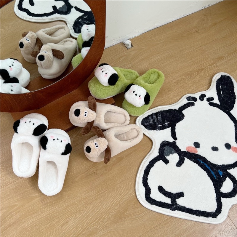 blinkgirl-รองเท้าใส่ในบ้าน-น้องหมา-gromit-รองเท้าลำลอง-น่ารักๆ-สไตล์เกาหลี-พร้อมส่งค่า