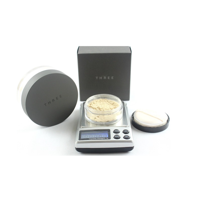 แท้ทั้งร้าน-แบ่งขายแป้งฝุ่นโปร่งแสง-three-ultimate-diaphanous-loose-powder