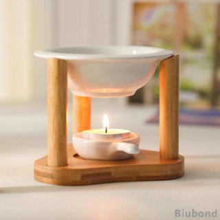 [Biubond] Ceramic Essential Oil Burner 100ml Diffuser Furnace Tealight Candle Holder Tea Light Holder for Gift Bedroom Home Decor SPA Meditation