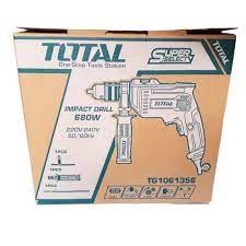 Total สว่านกระแทก 680 วัตต์ 1/2 นิ้ว (13 มม.) รุ่น TG1061356 ( Impact Drill )