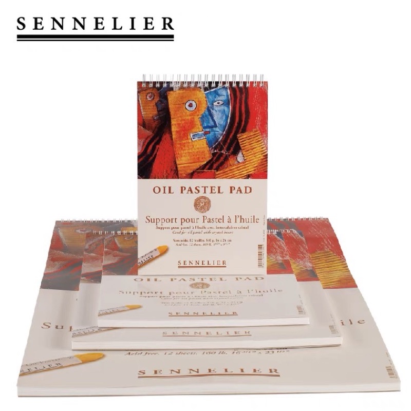 sennelier-oil-pastel-pad-กระดาษ-oil-pastel