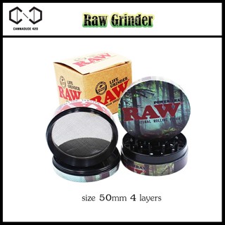 Raw Grinder 50mm 4 Layers เครื่องบดสมุนไพร 4 ชั้น ขนาด 50 มม.