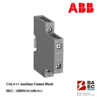 ABB คอนแทคช่วย CAL4-11 Auxiliary Contact Block