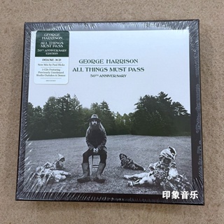 ของแท้ แผ่น Cd ดีลักซ์ George Harrison All Things Must Pass Featured Deluxe 3