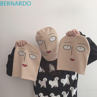 Bernardo หมวกถัก น่ากลัว ตลก ฤดูหนาว ฤดูใบไม้ร่วง Saitama หน้าเปล่า หัวล้าน หมวกกะโหลกศีรษะ