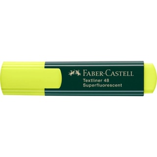 ปากกาเน้นข้อความ Faber Castell Textliner 48 Superfluorescent, yellow