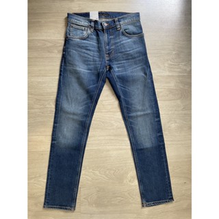 NUDIE THIN FINN INDIGO ORANGE