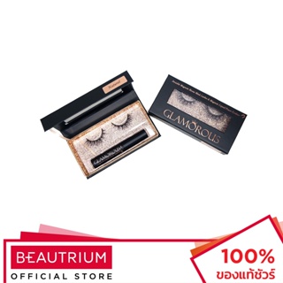 GLAMOROUS Invisible Magnetic Bionic Mink Lashes ขนตาปลอม 1 pair