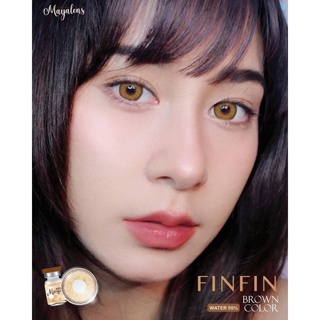 Finfin  brown maya รุ่นน้ำตาลอมส้ม ฟุ้งฝอ แซ่บ