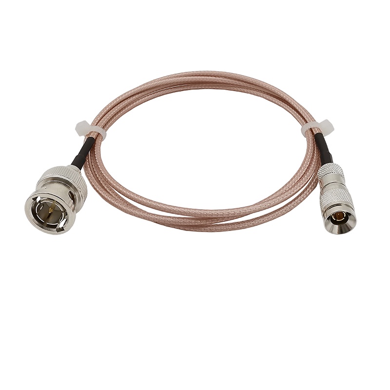 thumbnail image 2 of 3ft RG179 BNC Female To DIN 1.0/2.3 Mini BNC Male Coaxial Cable – 75ohm HD-SDI RF 2 of 5