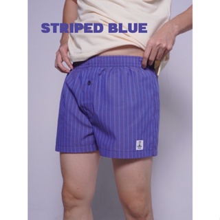 ภาพหน้าปกสินค้าMonkey&melon กางเกง Boxer สี Striped Blue ที่เกี่ยวข้อง