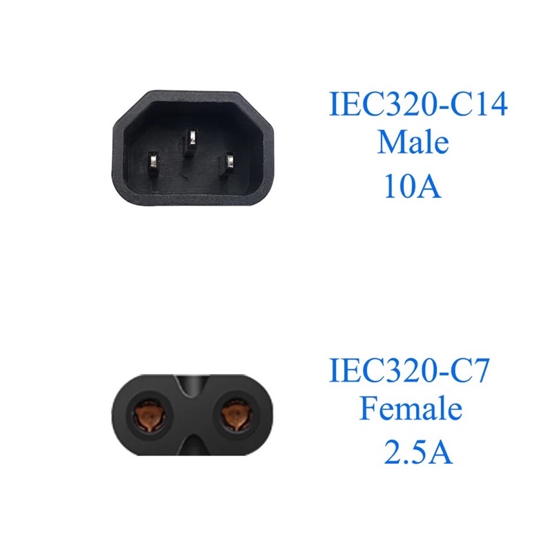 iec-320-c14-iec-c7มุมขวาอะแดปเตอร์-iec-ชาย8ประเภทหญิงมุมคอมพิวเตอร์-server-แปลงอะแดปเตอร์