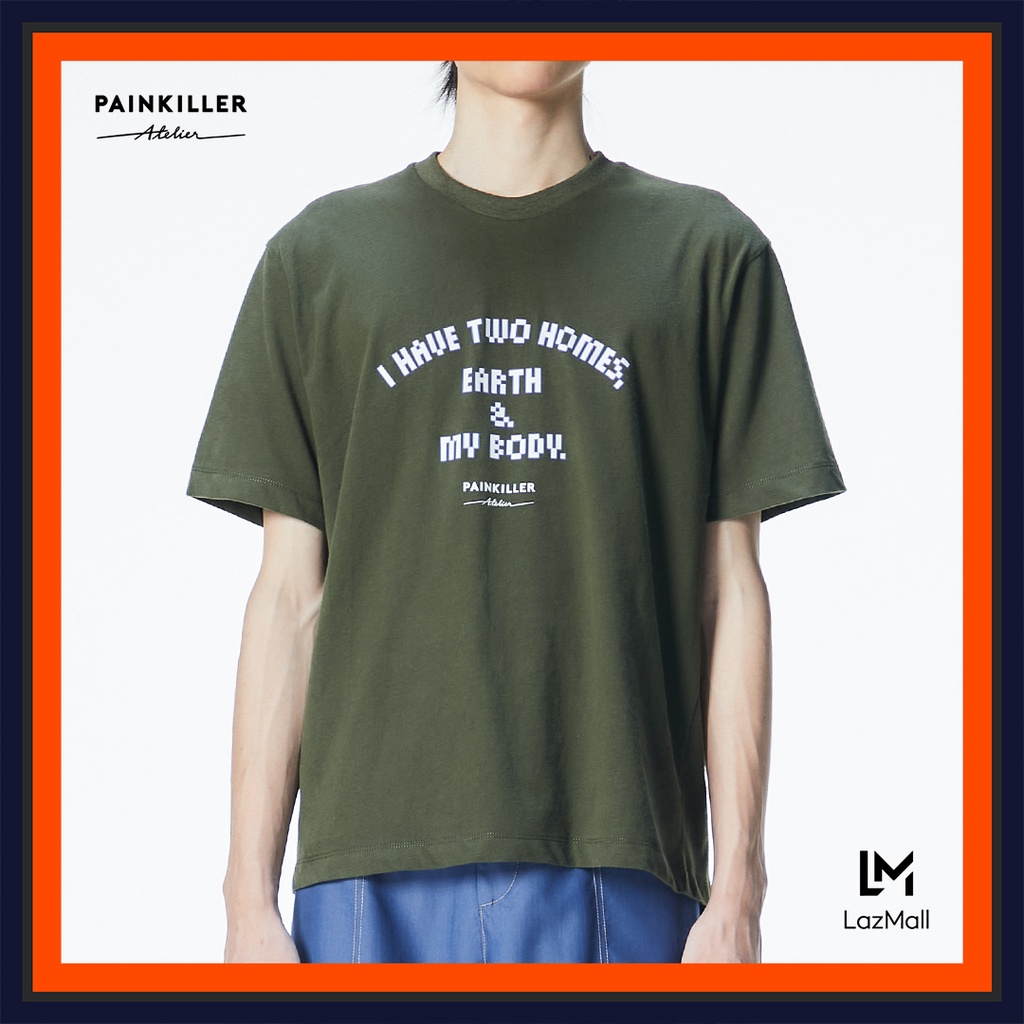 painkiller-two-homes-super-soft-tee-เสื้อยืดผู้ชาย-เสื้อแขนสั้นชาย-เสื้อผ้าผู้ชาย-เพนคิลเลอร์-t-shirt-menswear-pai