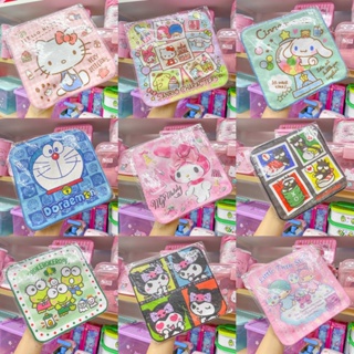 ภาพหน้าปกสินค้า🔥 พร้อมส่ง | ผ้าเช็ดหน้าเด็ก Sanrio แท้ ซาริโอ้ คิตตี้ Kitty โดเรม่อน มายเม แบดแบด คุโรมิ ลิตเติ้ล ที่เกี่ยวข้อง