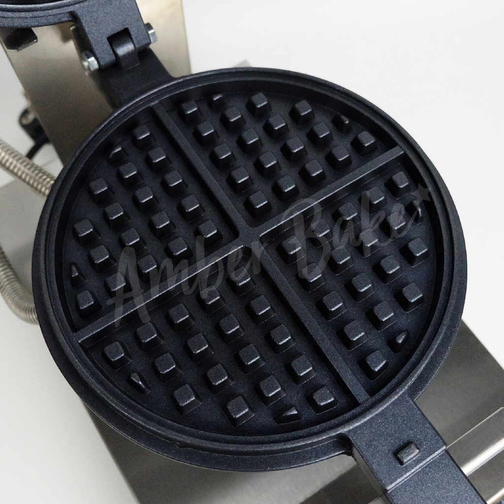 เครื่องทำอเมริกันวาฟเฟิล-แบบบาง-เครื่องทำครอฟเฟิล-american-waffle-maker-เตาทำขนม-ระบบไฟฟ้า-fy-1e