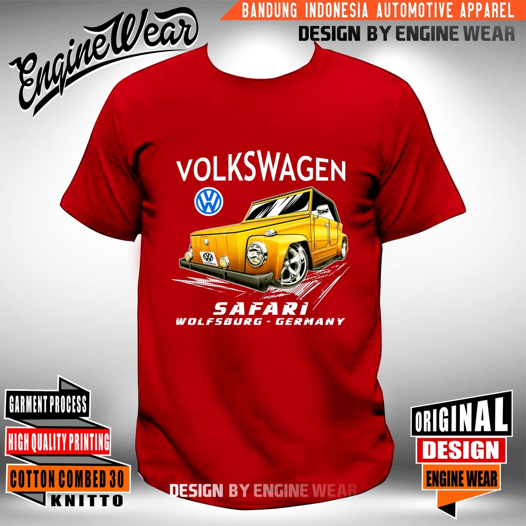 เสื้อยืด-ลาย-vw-safari-vw-sub-district-volks-wagen-type-182-สําหรับรถยนต์