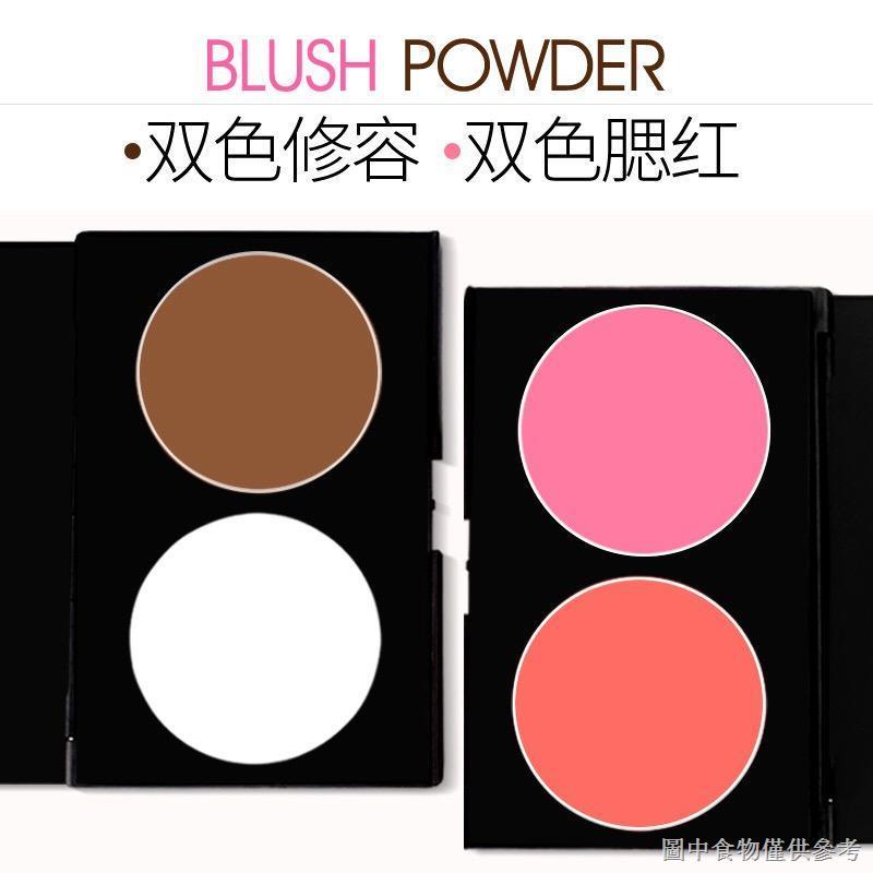 ((Monochrome Blush Girl) (โทนสีผิวกระจ่างใสอย่างเป็นธรรมชาติ) บลัชออน