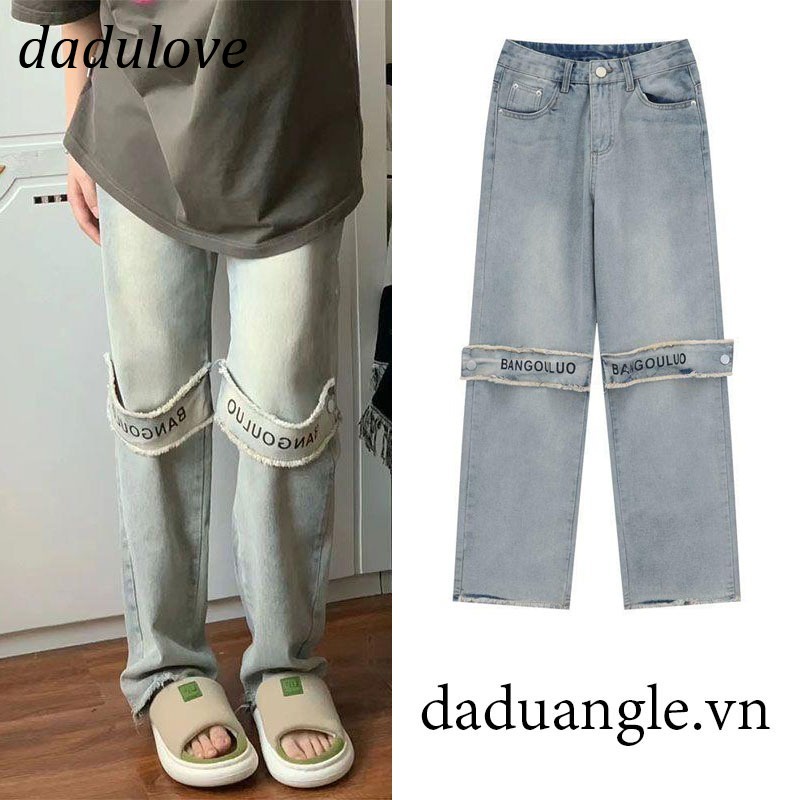 dadulove-new-style-american-street-style-retro-jeans-mens-and-womens-same-style-loose-wide-leg-pants