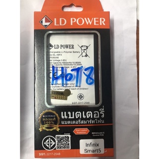 LD POWER แบต infinix Hot8,Hot 8lite pop4 smart5BL49FX แบตเตอรี่ battery อินฟินิกซ์ BL-49FX/LD POWER