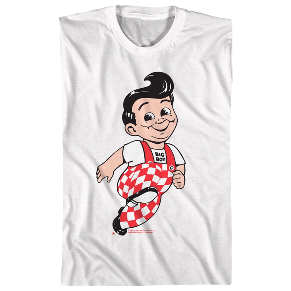 bobs-big-boy-mascot-t-shirt-เสื้อ-ยืด-ผู้ชาย-เสื้อคนอ้วนผญ