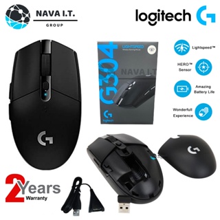 ภาพขนาดย่อของภาพหน้าปกสินค้า️กรุงเทพฯด่วน1ชั่วโมง ️ Logitech G304 สีดำ Wireless Gaming Mouse Lightspeed รับประกัน 2 ปี จากร้าน nava.it บน Shopee