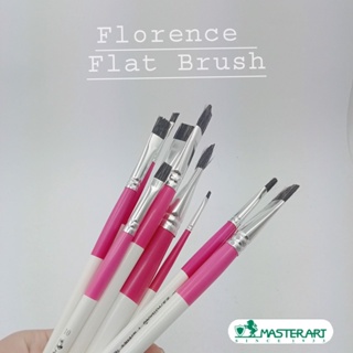 พู่กันแบน เอนกประสงค์ รุ่นฟลอเรนซ์ Florence Flat Brush (เบอร์ 1-18)