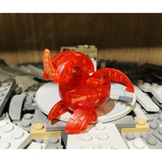 Bakugan B1 Translucent Pyrus Dragonoid Rare  #บาคุกัน